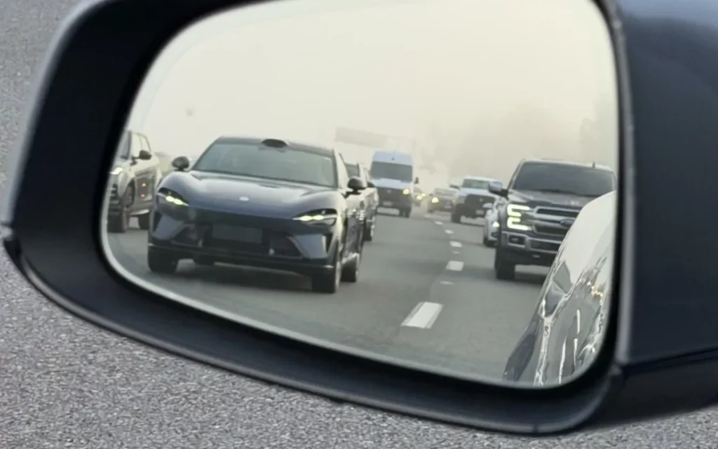 Chinese EV Xiaomi YU7 Max has been spotted out on the I-5, despite not being sold in the US, and sparked plenty of speculation and rumor for car enthusiasts