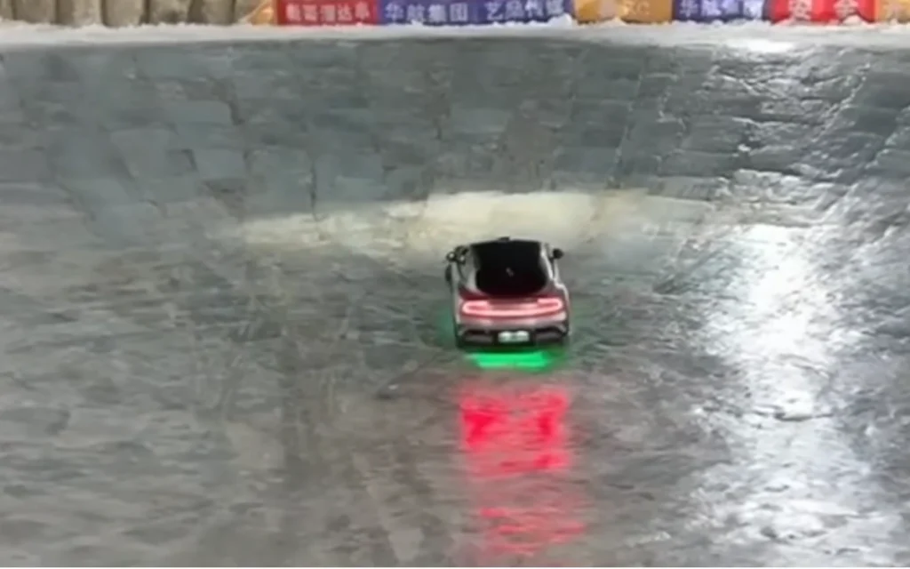 Tesla faced a rocky moment in an ice pit test conducted in China, designed to push vehicles to the limits of winter driving. 