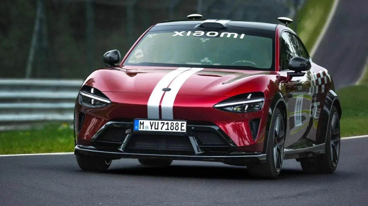 Chinese EV Xiaomi YU7 GT becomes first ever car to do a driverless lap of the Nürburgring