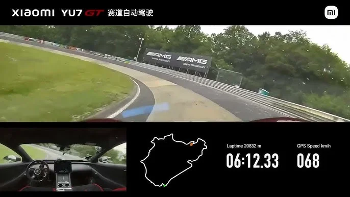 Xiaomi just made the history with the first driverless lap around the famed Nürburgring in Germany main (1)