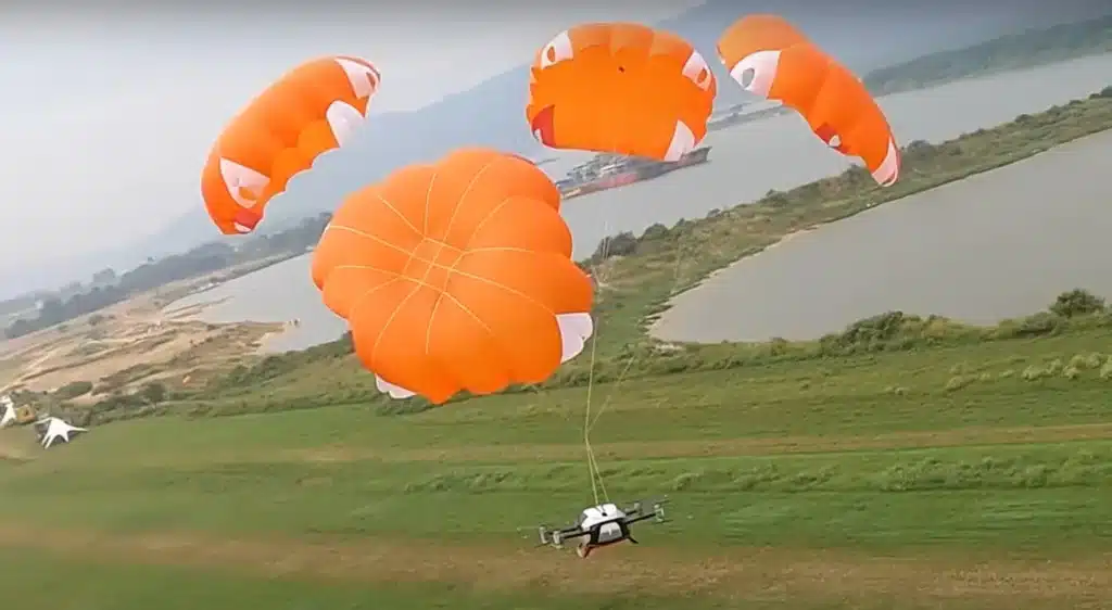 Xpeng parachute system