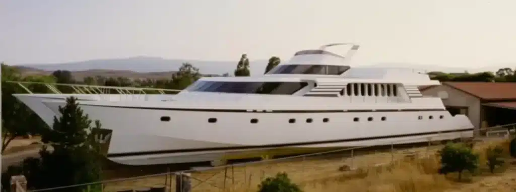 Homemade 100ft mega yacht that US man single-handedly built in his backyard got stolen by a Mexican cartel in bizarre twist
