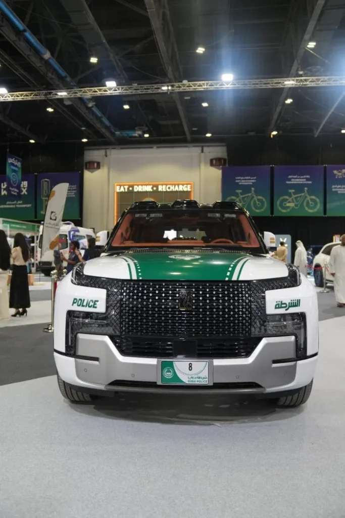 Dubai Police adds the wildest vehicle yet to its exotic fleet with a Chinese EV that's capable of floating on water and turning 360° on the spot