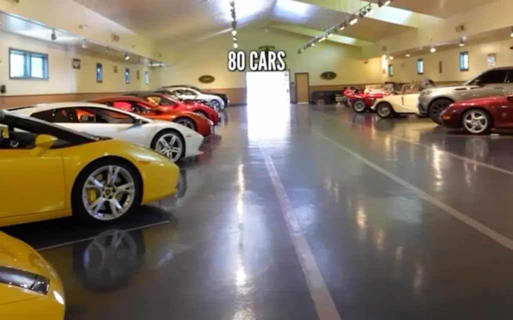 The former owner of Yankee Candle used a lot of his multi-million dollar net worth to build a fascinating car collection