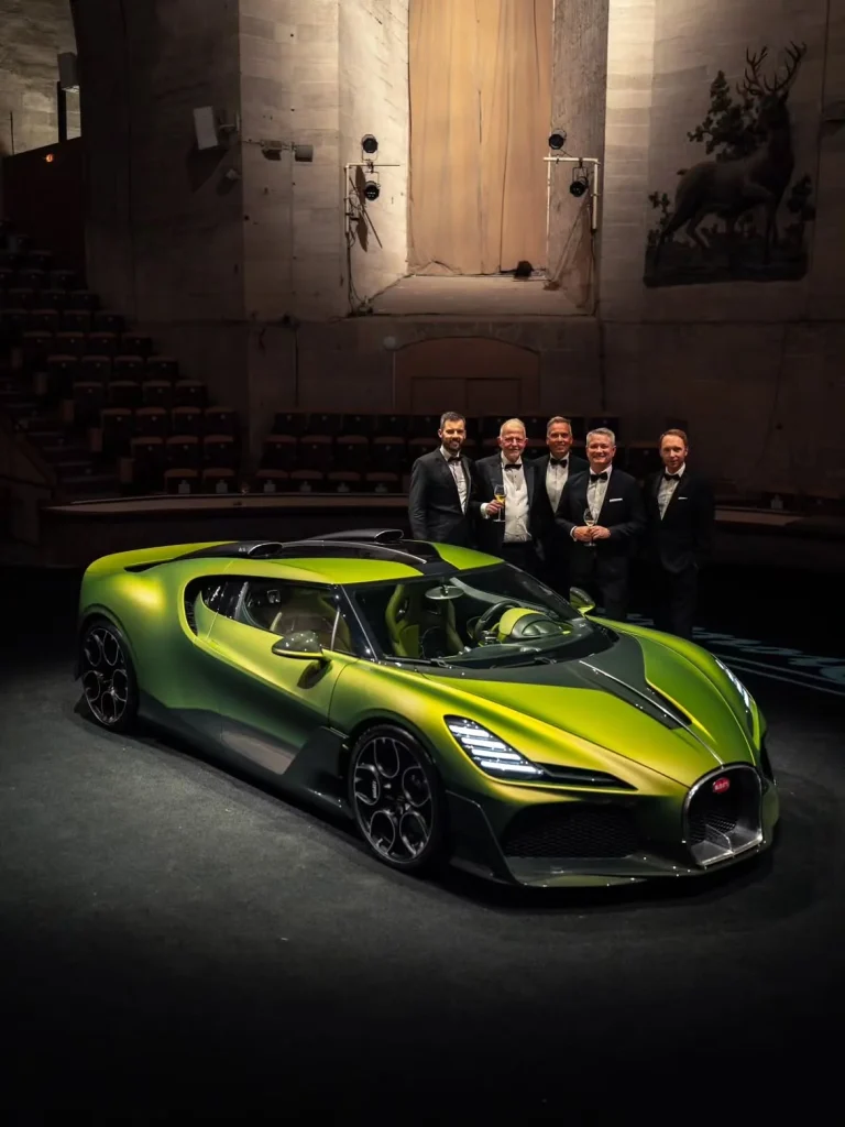 The first and only Bugatti Brouillard has been officially delivered to its owner