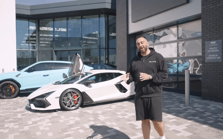 UK man selling all his cars to move says it's a sad day as he's saying goodbye to $700,000 Lamborghini Revuelto supercar