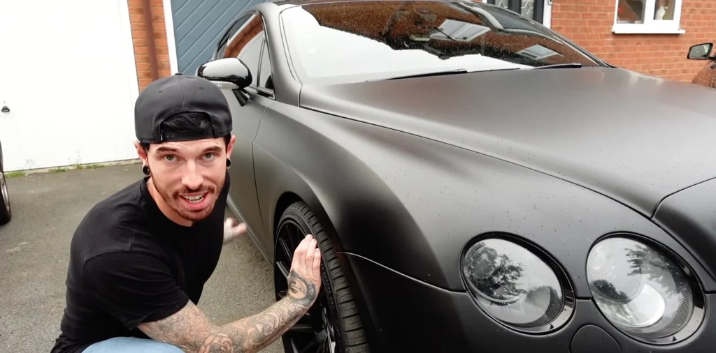 YouTuber Mat Armstrong spent a significant amount of time and money rebuilding a Bentley Continental GT