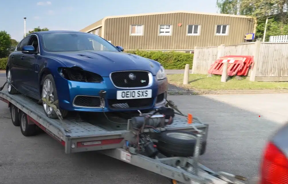 A man to fix his dream car tackles a 24 hour engine rebuild. This Jaguar XFR project needs a full supercharged engine repair to succeed