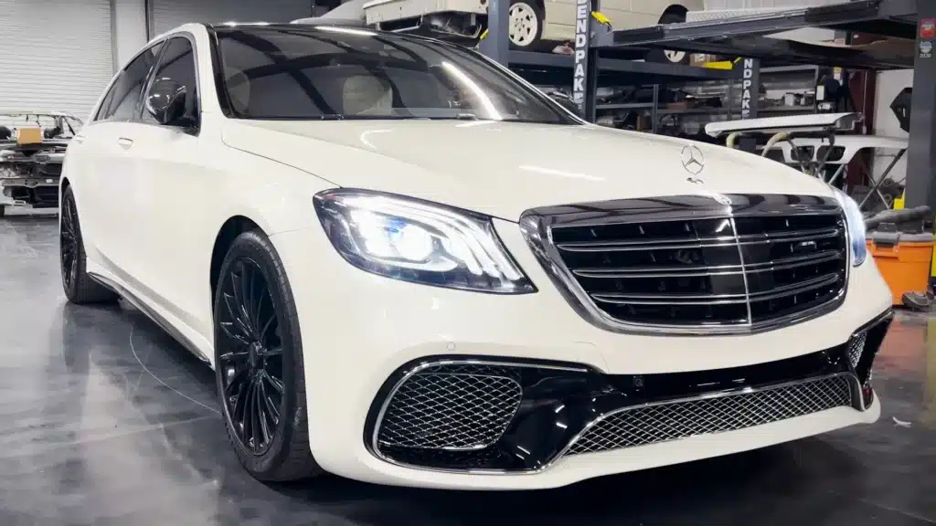 YouTuber-upgraded-his-Mercedes-S65-AMG-with-a-5K-body-kit-from-China-