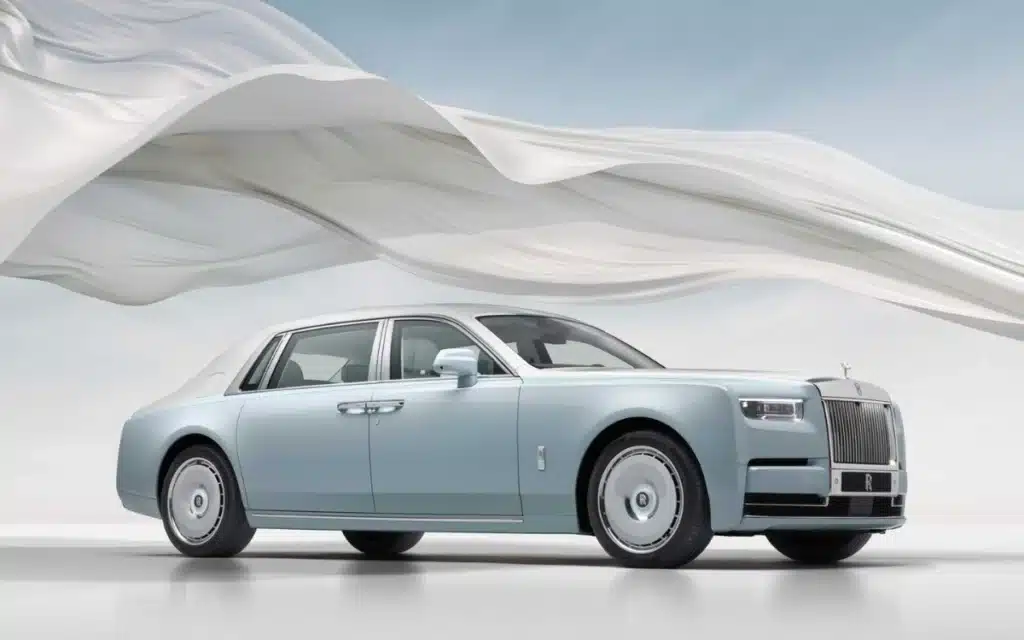A Rolls-Royce Phantom, part of NBA star Kevin Durant's collection