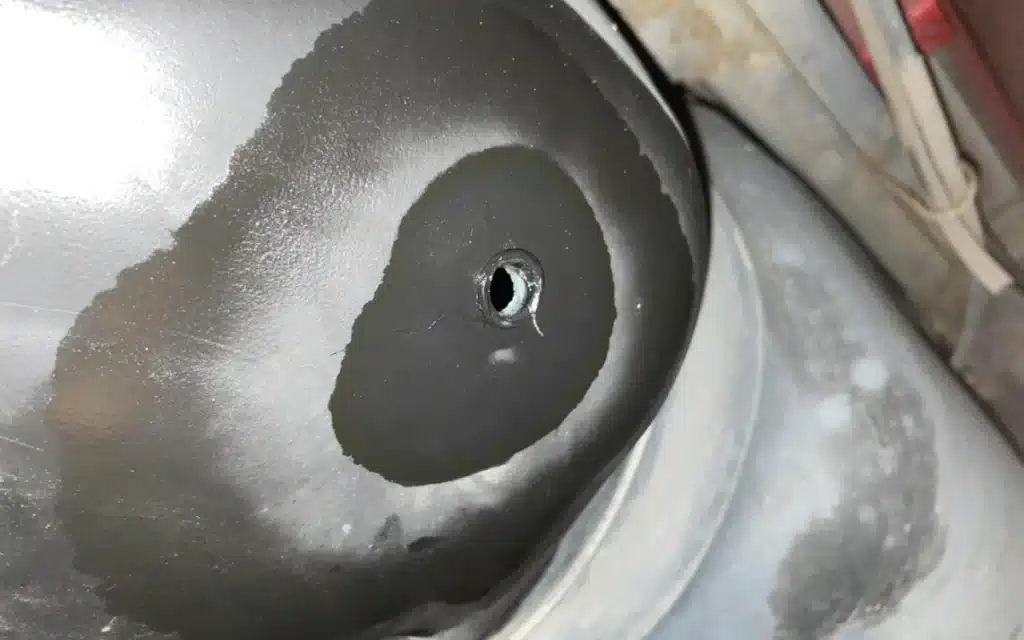 Gas tanks drilled, part of a spate of fuel theft cases