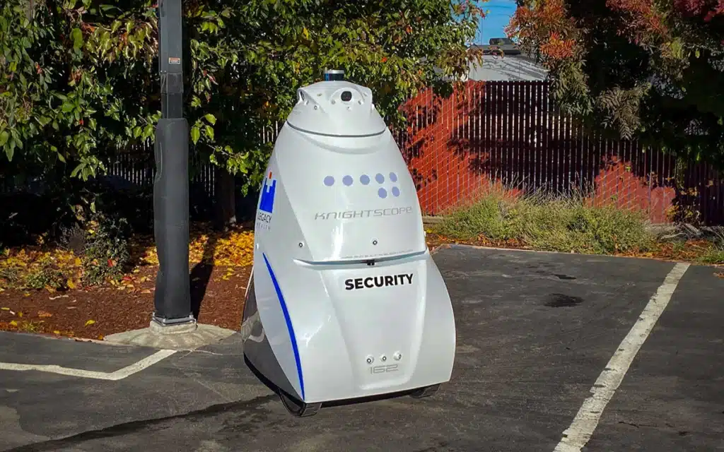This Maryland robot is the local police's latest method to enhance safety in public garages