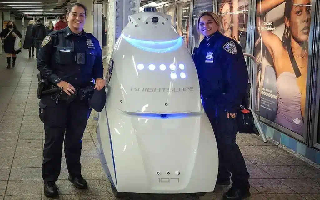 This Maryland robot, known as Parker the robot, is the local police's latest method to enhance safety in public garages
