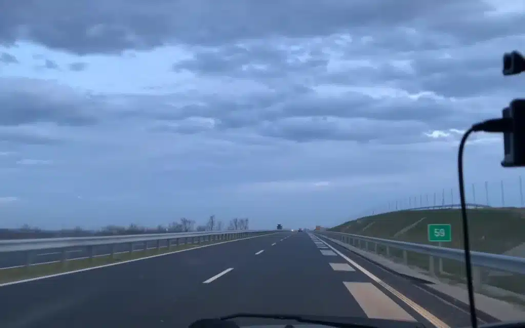 This musical road along Hungary's Route 66 is the country's first singing road, and is an innovative road safety initiative