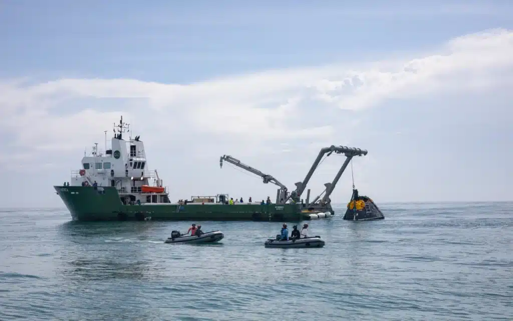 NASA simulates dramatic ocean rescue in Florida for Artemis crew in case of emergencies