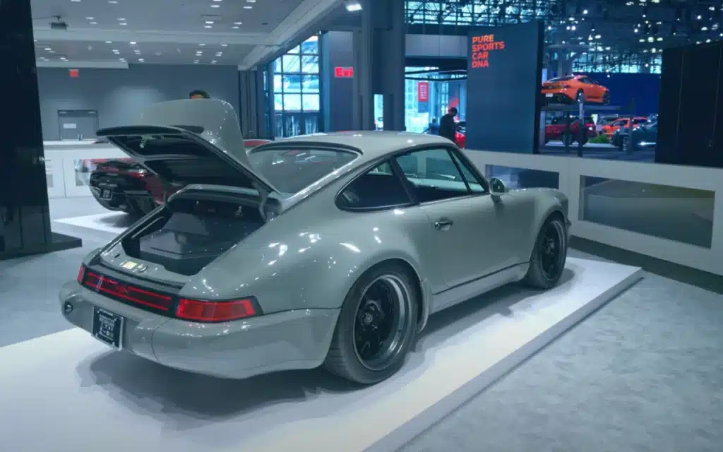 A Porsche 911 restomod, designed by Tedson Motors, and unveiled at the 2025 New York Auto Show