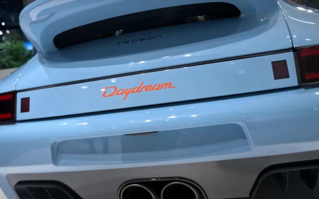 A Porsche 911 restomod, designed by Tedson Motors, and unveiled at the 2025 New York Auto Show