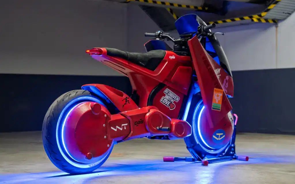 J Balvin's first electric motorcycle is designed to look like its come out of anime