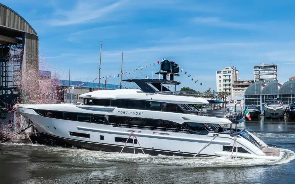 Benetti's new $44 million superyacht, the Class 44M M/Y Fortitude1