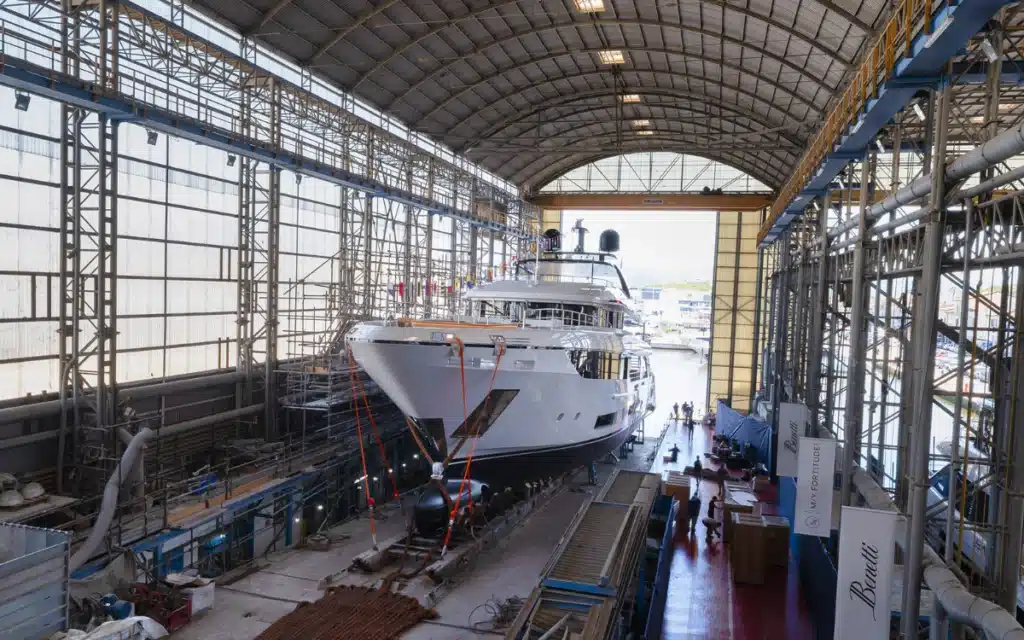 Benetti's new $44 million superyacht, the Class 44M M/Y Fortitude1