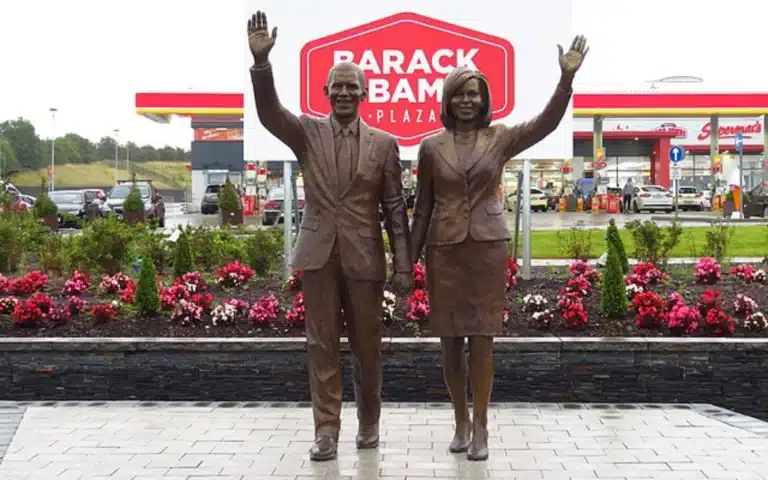 Barack Obama Plaza in Ireland