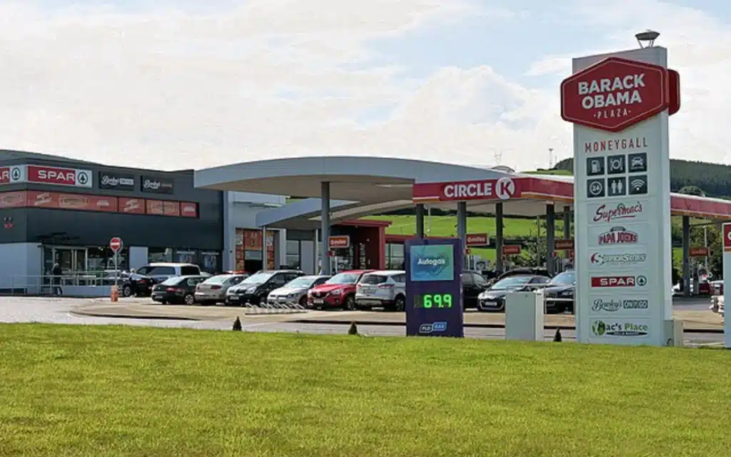 Barack Obama Plaza in Ireland