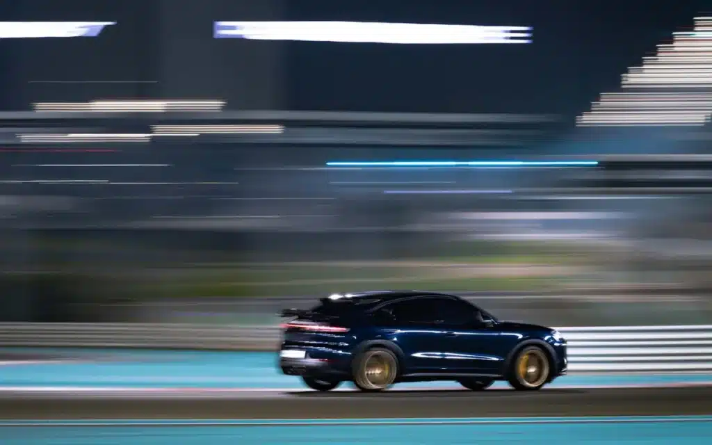 The Porsche Cayenne Turbo GT is officially the fastest production SUV around Abu Dhabi F1 circuit