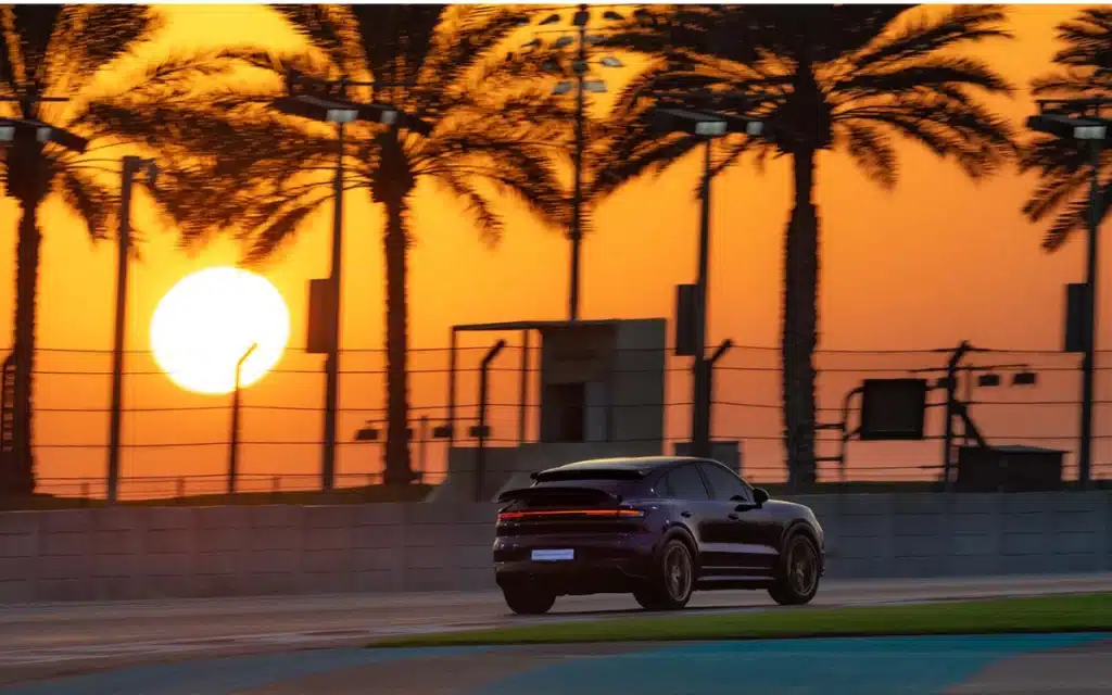The Porsche Cayenne Turbo GT is officially the fastest production SUV around Abu Dhabi F1 circuit