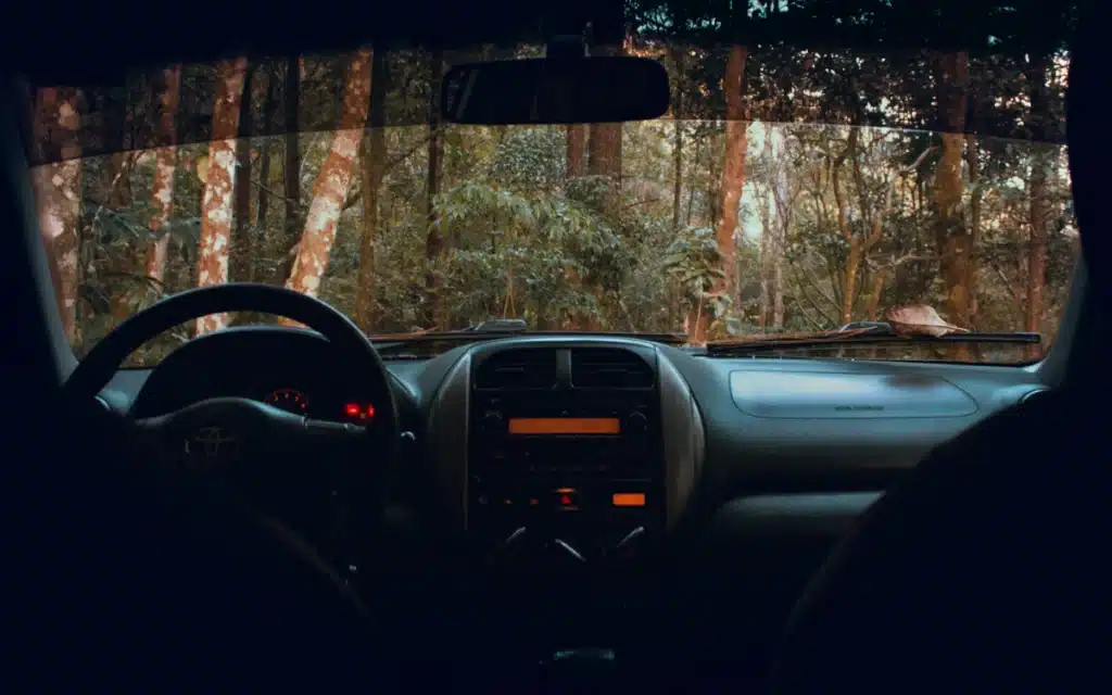 Black dots on the windscreen, also known as frits, have many different functions.