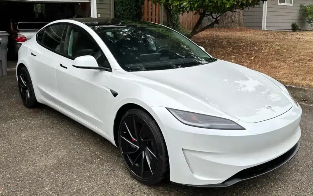 A new Tesla owner is surprised by his 2024 Tesla Model 3 Performance Highland after driving his first-ever EV