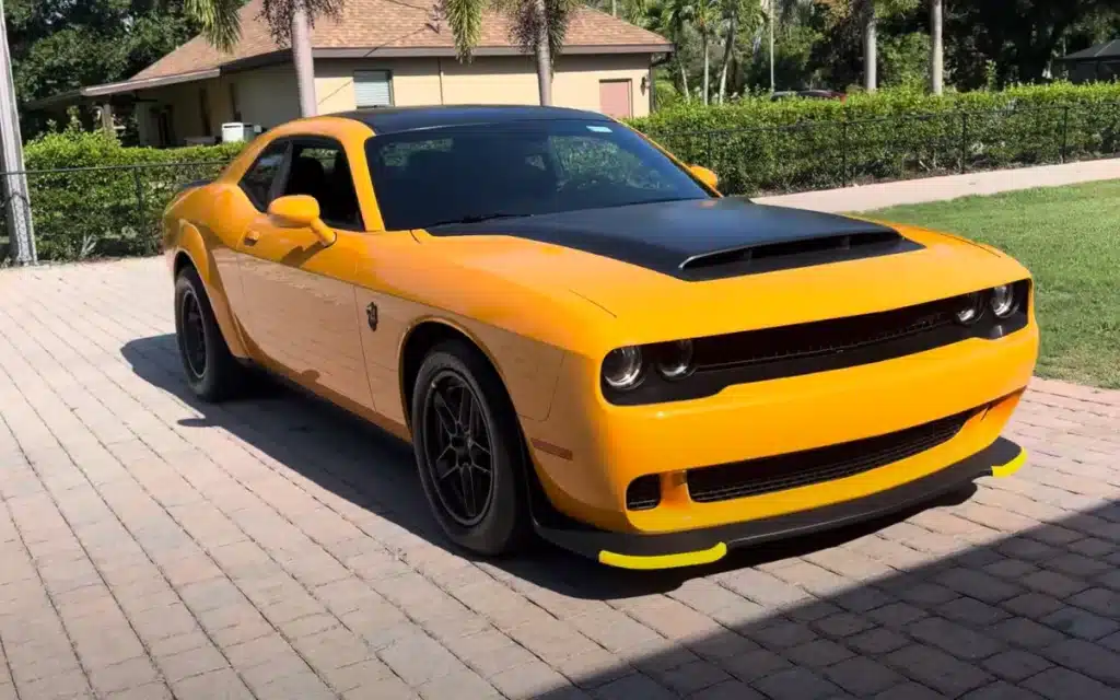 A 2023 Dodge Challenger SRT Demon 170 Jailbreak that used to belong to Kevin Hart