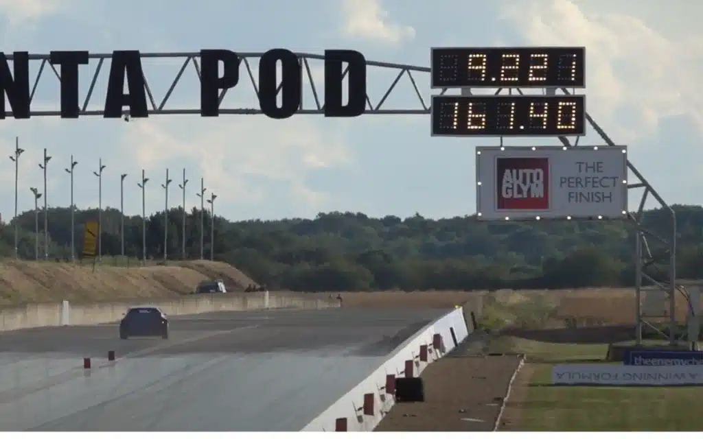 A modified Volkswagen Lupo with more horsepower than a Bugatti Chiron Super Sport 300+