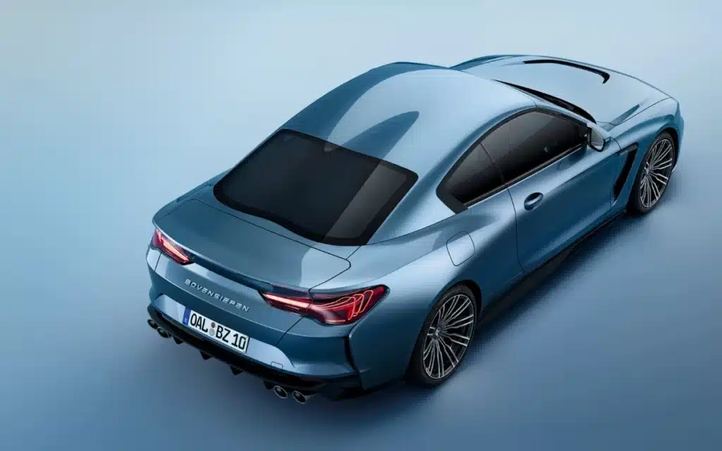 Five one-off supercars were unveiled at car show on Lake Como's shores