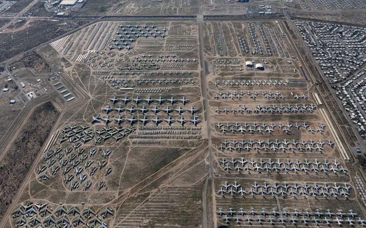 This is what happens to passenger jets after they’re decommissioned from airline service