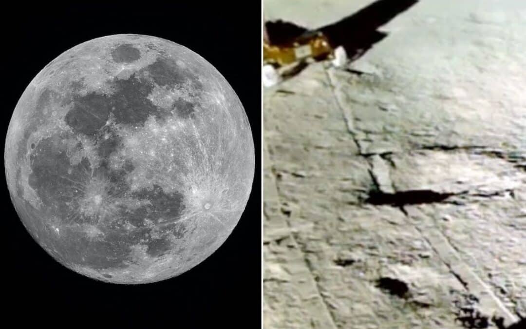 India’s historic lunar space rover beams back first videos of the Moon’s South Pole