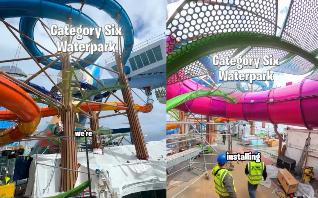 The World's largest cruise ship, the Star of the Seas, is built by Royal Caribbean