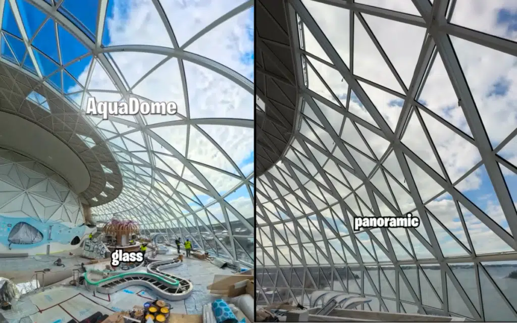 The World's largest cruise ship, the Star of the Seas, is built by Royal Caribbean
