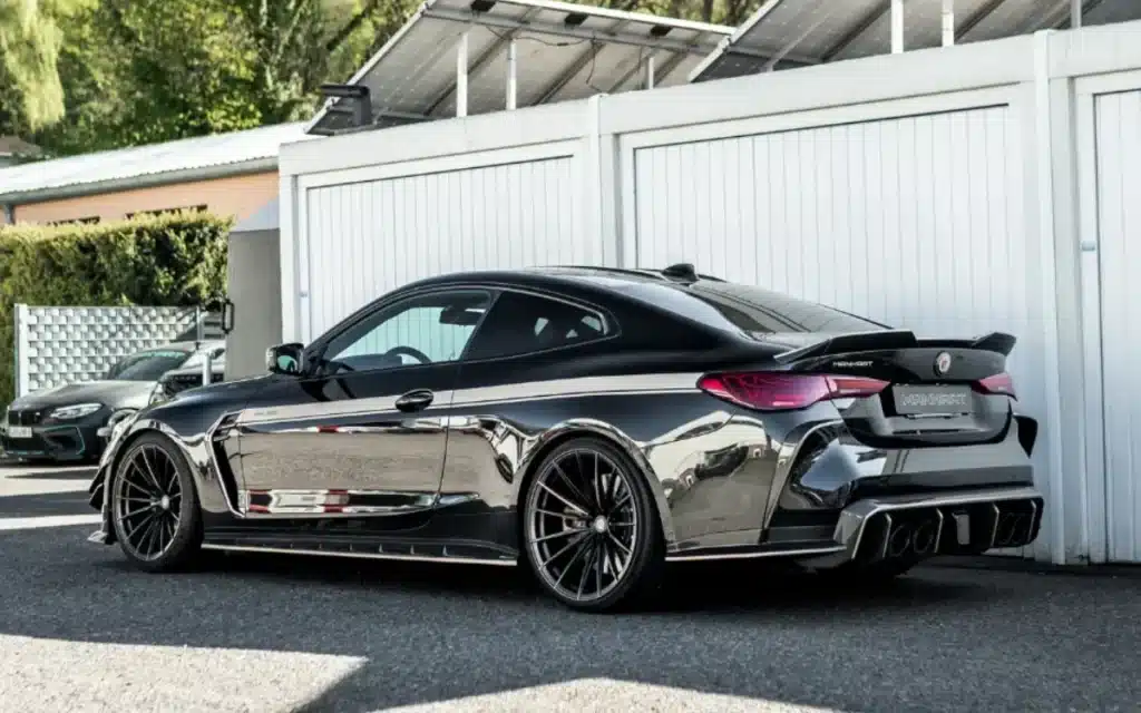 This unbelievable BMW M4 has almost the same horsepower as a Bugatti while being street-legal manhart