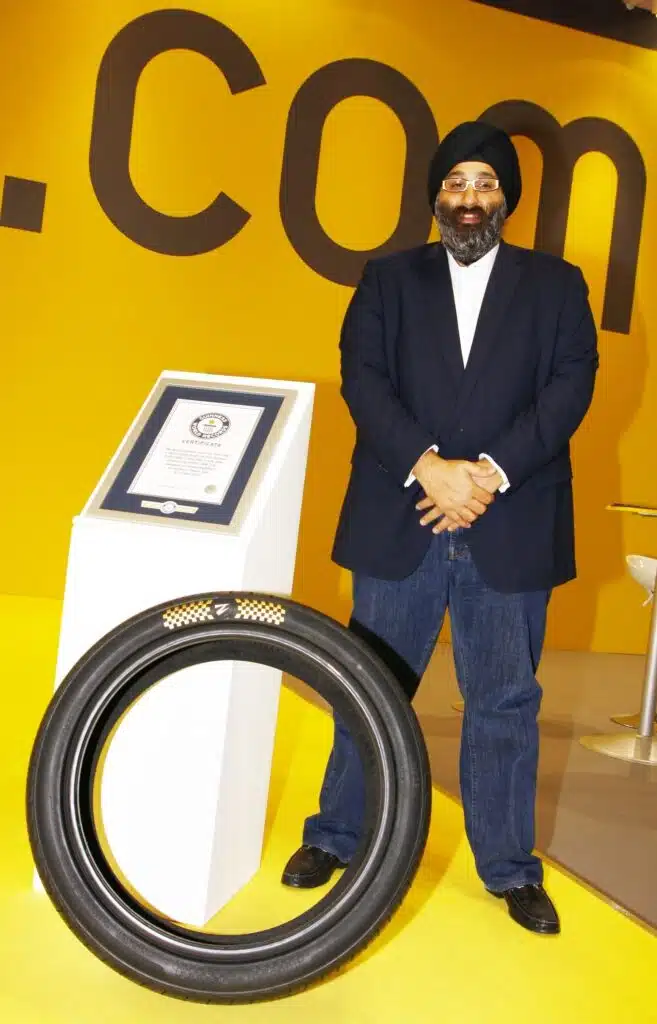 World's most expensive tires, the Z1 tires from Abu Dhabi