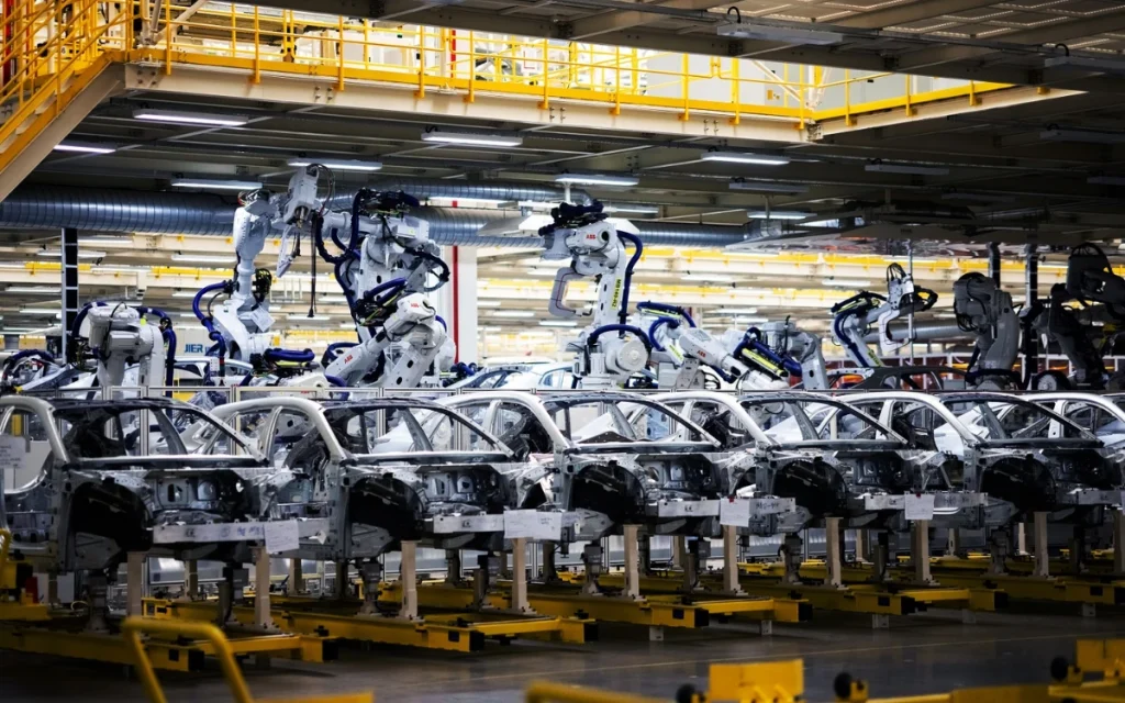 China builds more robots in one year than America in a decade, showing how China's robotics industry is currently ahead