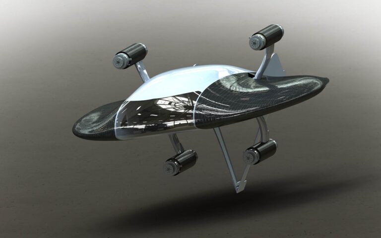 The Zeva Zero flying saucer concept