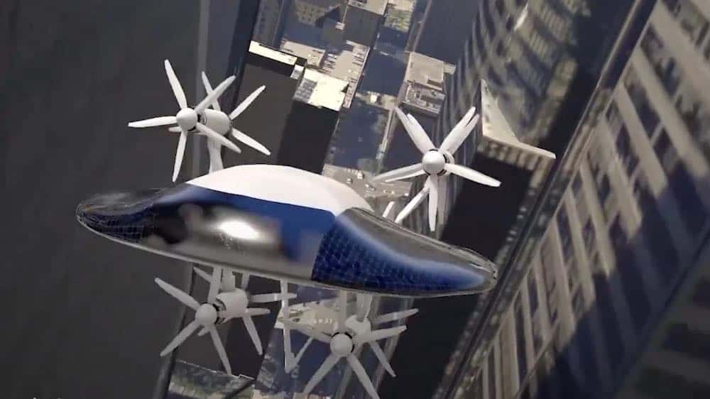 The Zeva Zero flying saucer concept