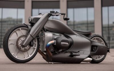 This gunmetal beauty is based on the BMW R18 but costs twice as much