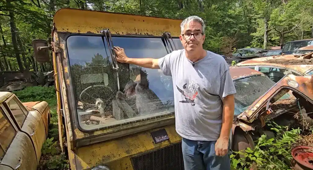 Man searching Vermont junkyard finds rare Studebaker most Americans wouldn't realize existed