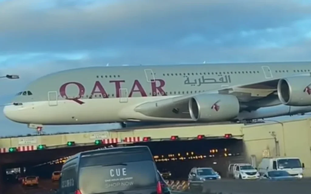 There's a bridge in Australia where Airbus A380s roll over just above cars and some drivers refuse to drive under at the same time