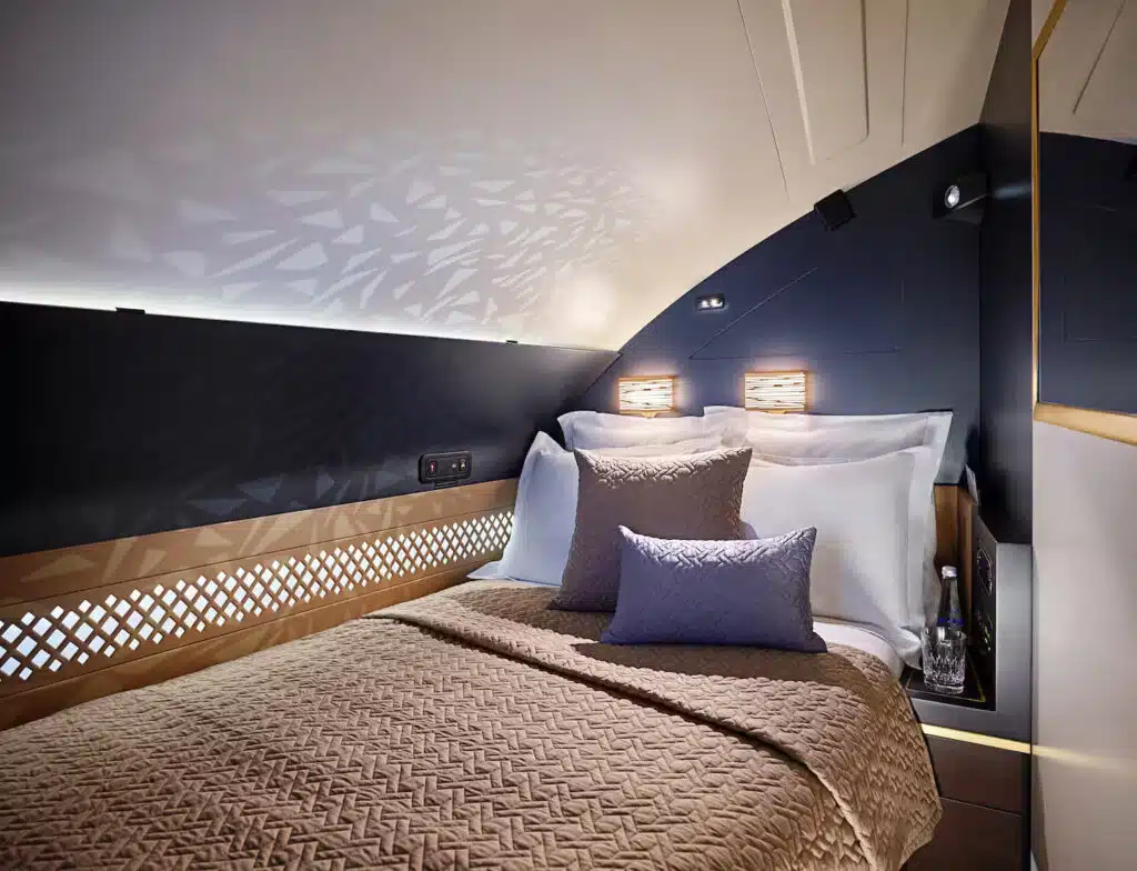 Couple booked economy and ended up in a $20,000 flying apartment