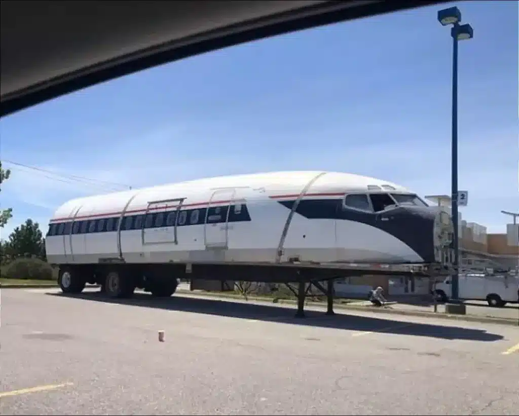 abandoned plane