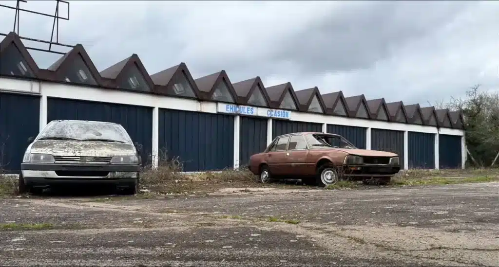 abandoned cars