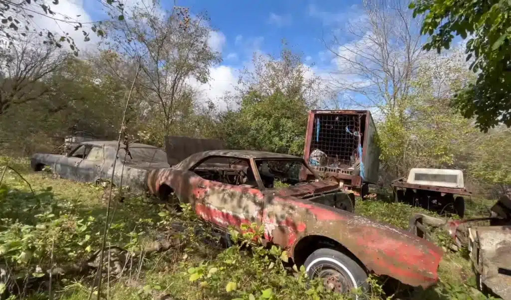 classic cars car junkyard Ohio