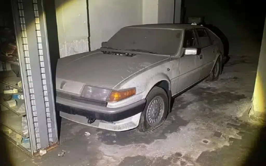 Collection of untouched classic cars were found abandoned in forgotten dealership